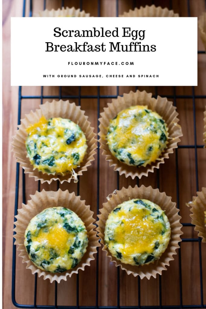 Scrambled Egg Breakfast Muffins - Flour On My Face
