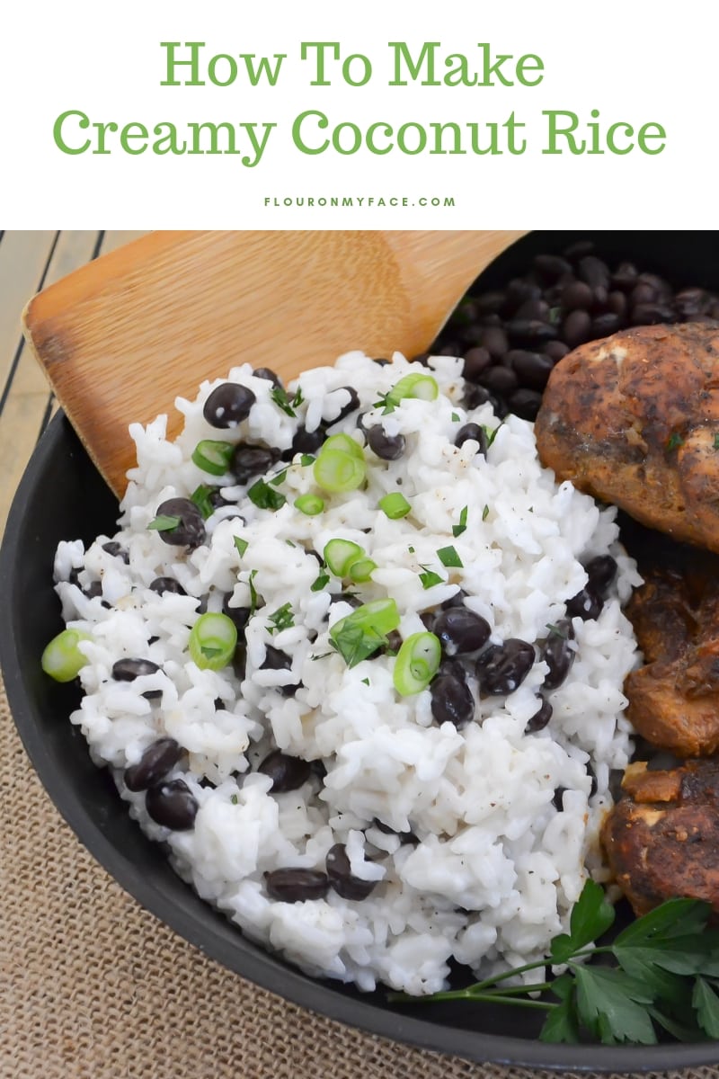 creamy coconut rice recipe