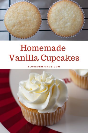 Homemade Vanilla Cupcakes Recipe - Flour On My Face