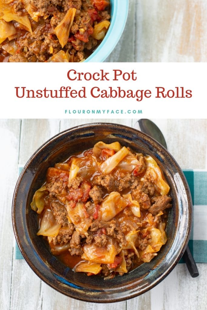 Crock Pot Unstuffed Cabbage Rolls Flour On My Face