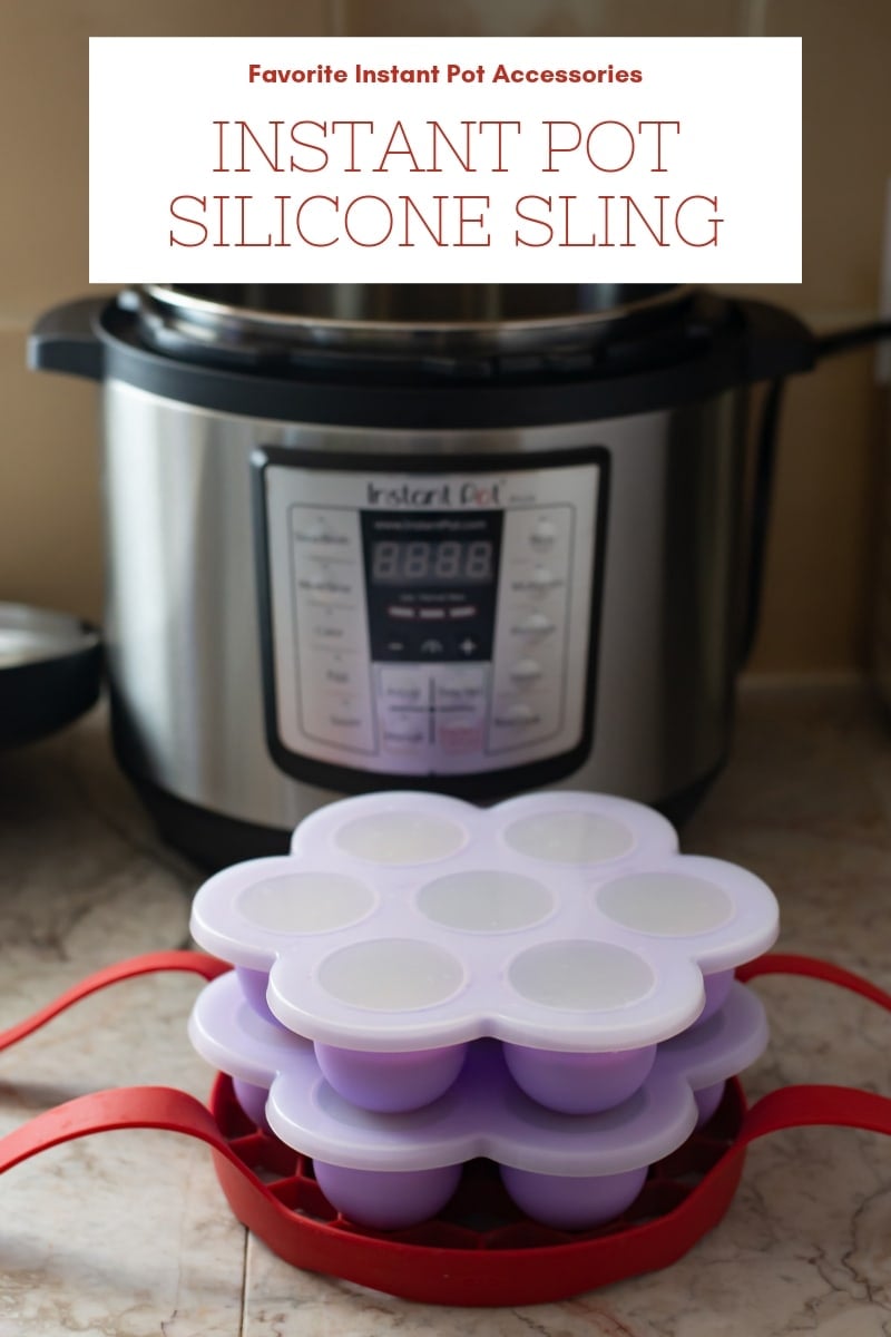 Instant Pot Silicone Egg Bites mold with the Silicone Sling