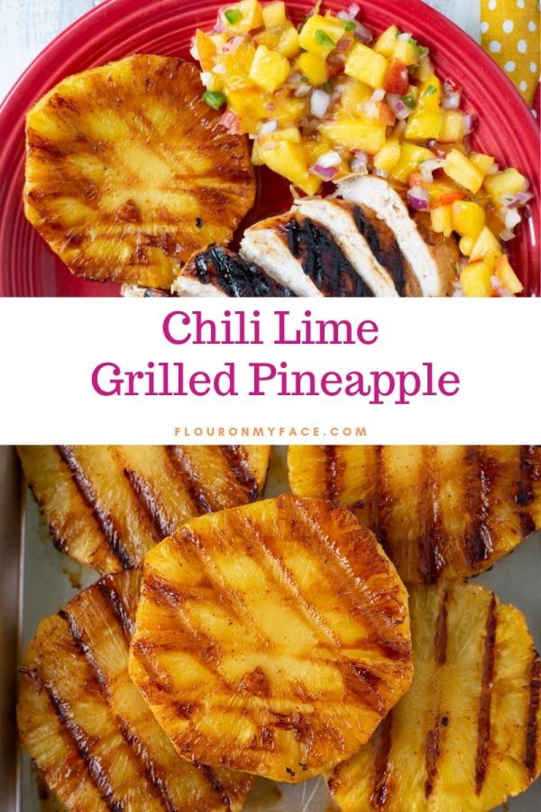 Chili Lime Grilled Pineapple Flour On My Face
