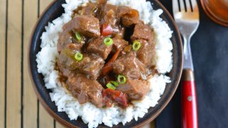 Crock pot pepper steak recipe