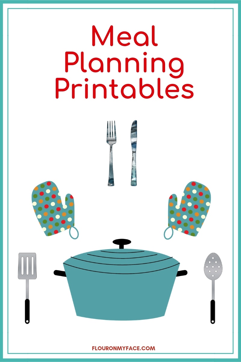 Meal Planning Printables Page featured image