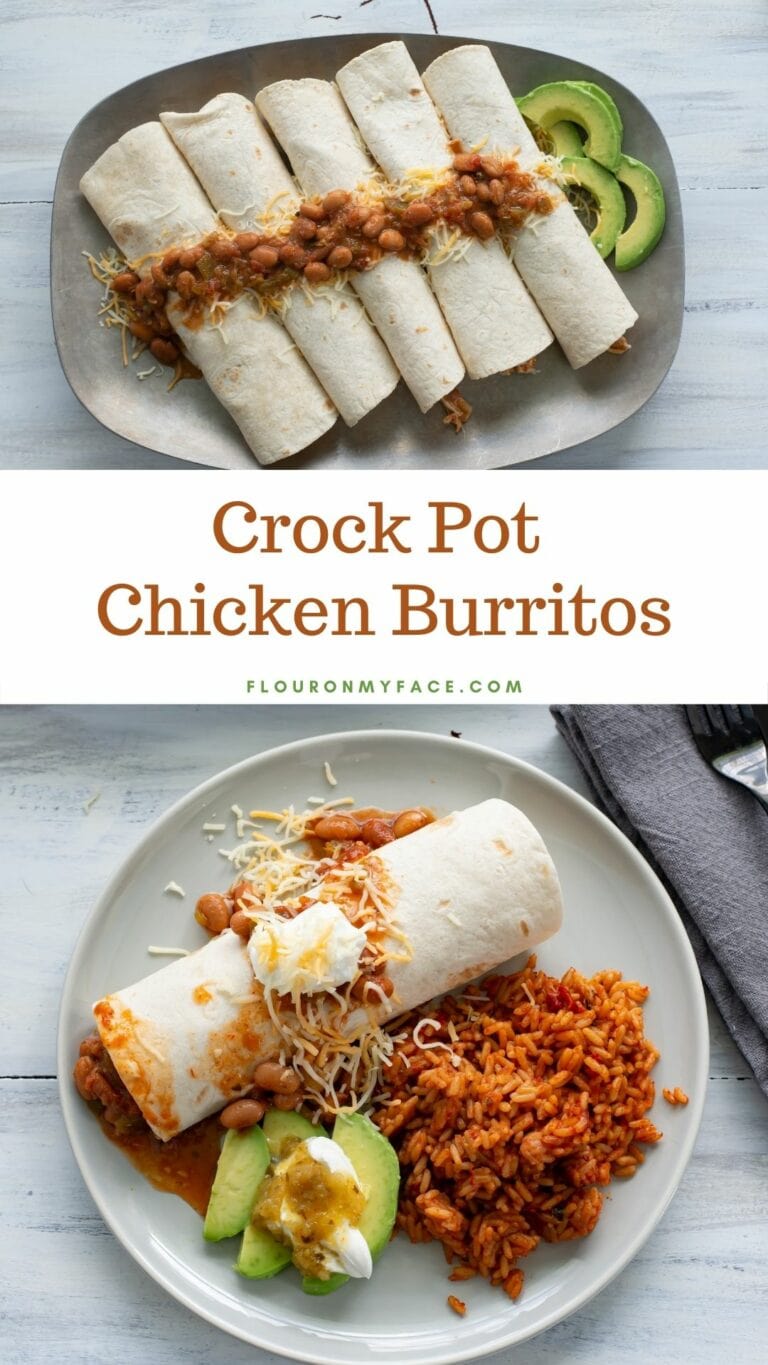 Crock Pot Chicken Burritos Flour On My Face