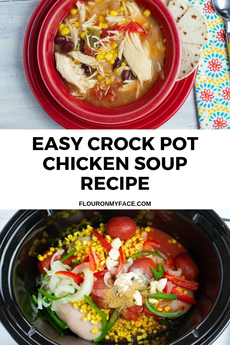 Crock Pot Mexican Chicken Soup recipe image