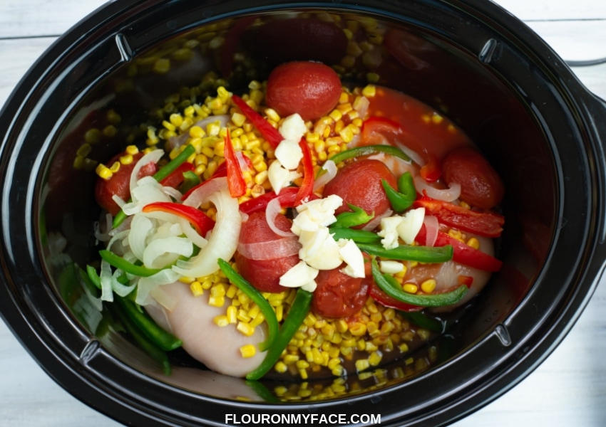 Crockpot Mexican Chicken Soup • Salt & Lavender