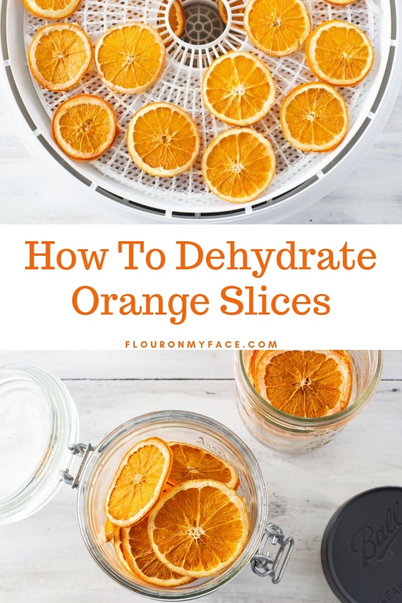 How to Dry Orange Slices