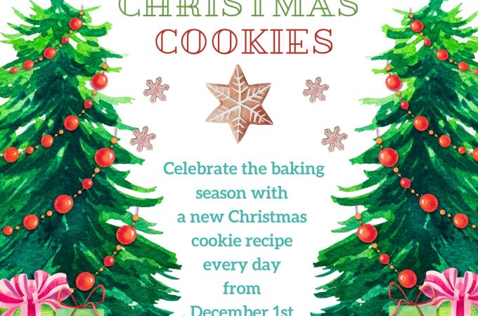 12 Days of Christmas Cookies celebration invitation