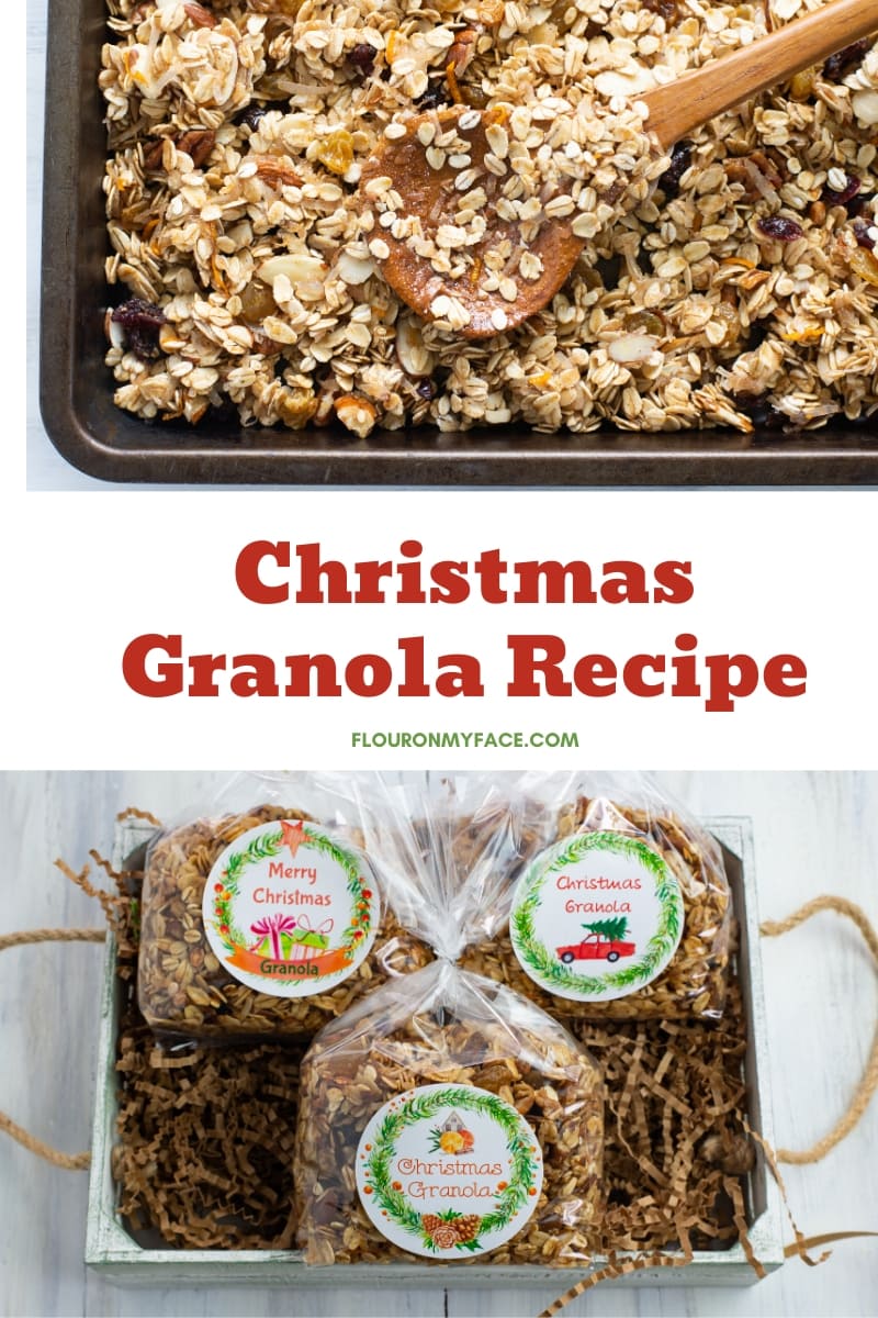 Christmas Granola recipe - Flour On My Face