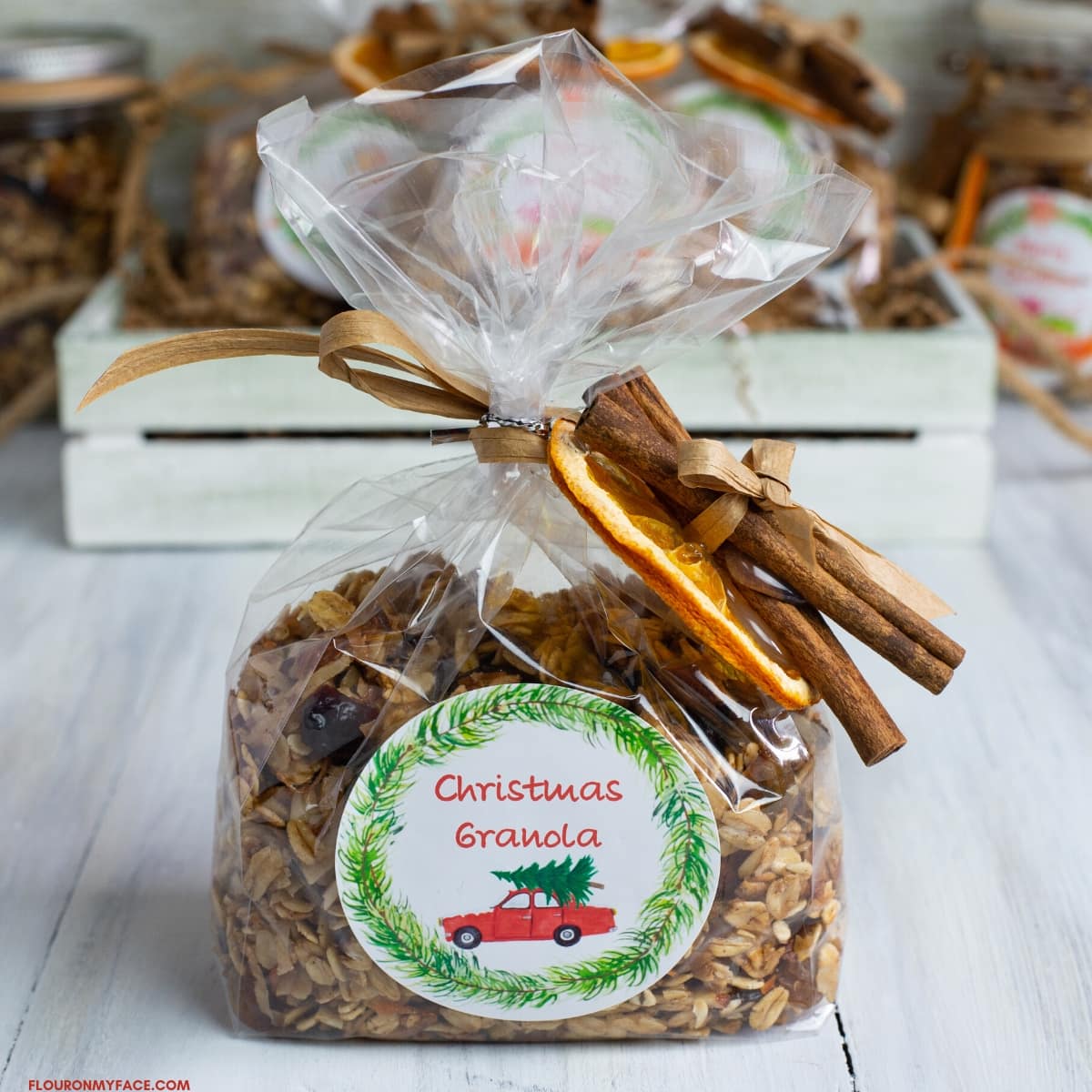 Christmas Granola recipe Flour On My Face