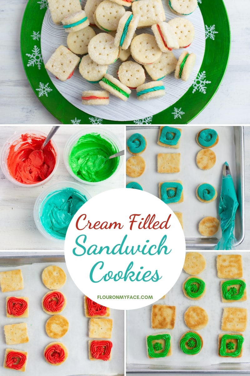 Cream Filled Christmas Cookies