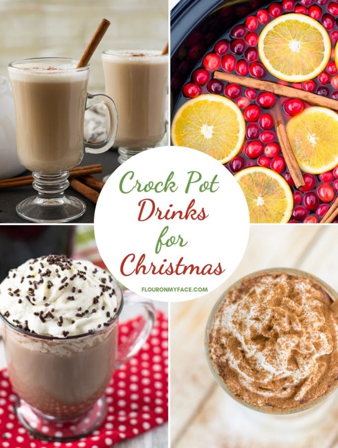 featured image for the Crock Pot Drinks for Christmas recipe post