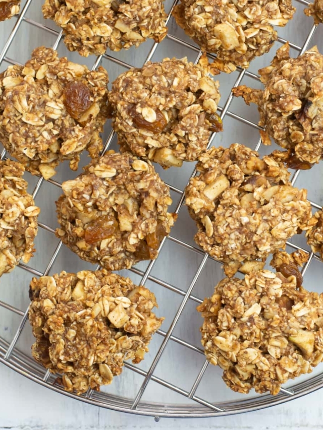 Apple Cinnamon Breakfast Cookies