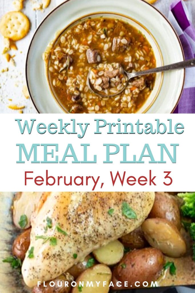 February Meal Plan Week 3 preview image