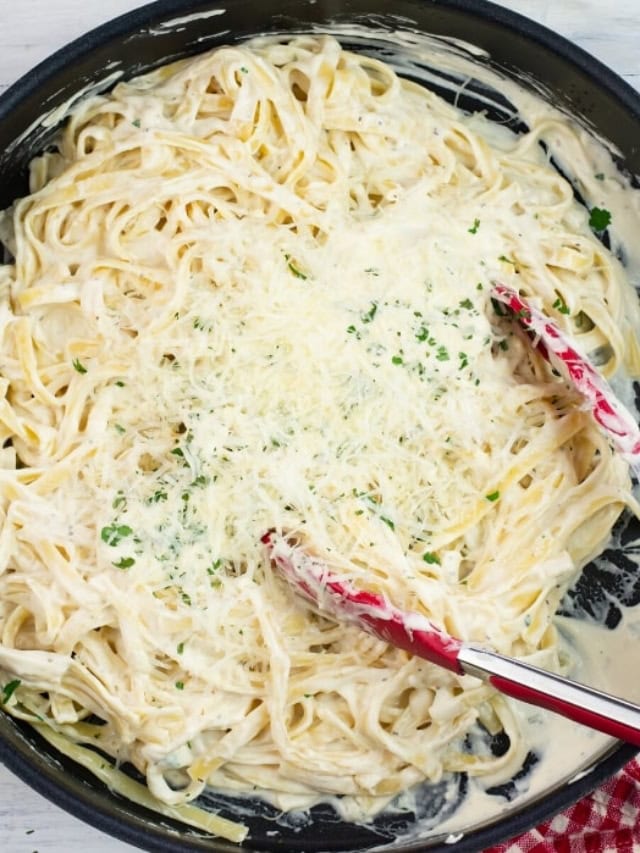 Homemade Alfredo Sauce With Half And Half