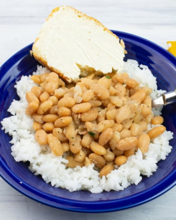 Great Northern Beans recipe made in the Instant Pot