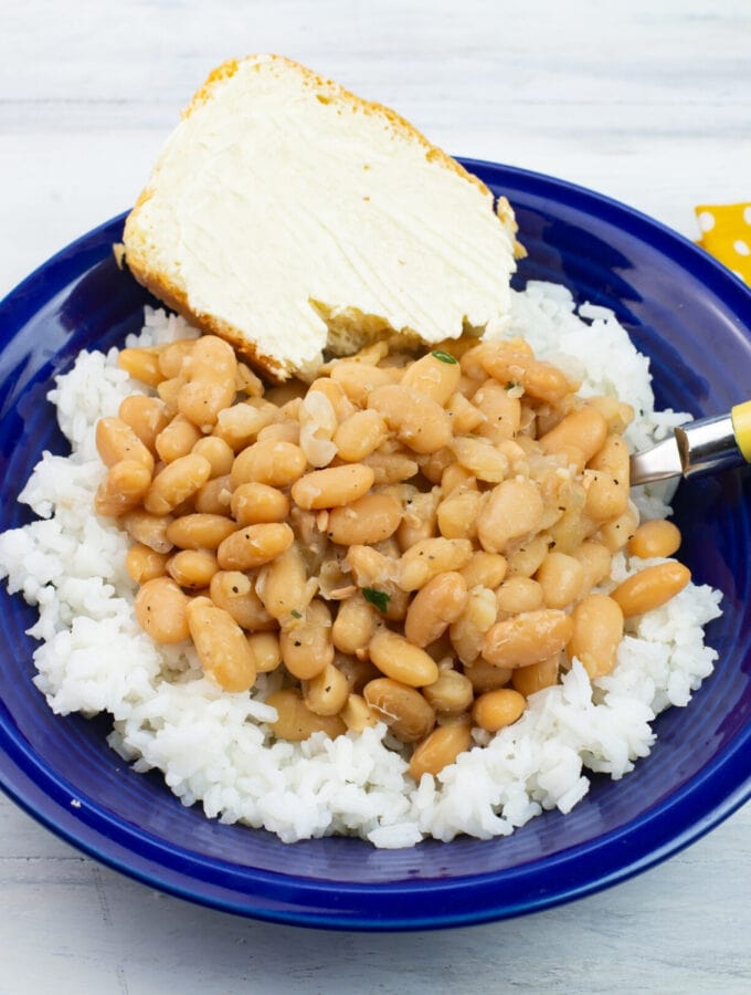 Great Northern Beans recipe made in the Instant Pot
