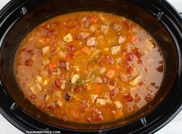 Slow Cooker Cassoulet - Flour On My Face