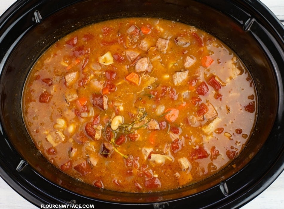 pork stew in the slow cooker