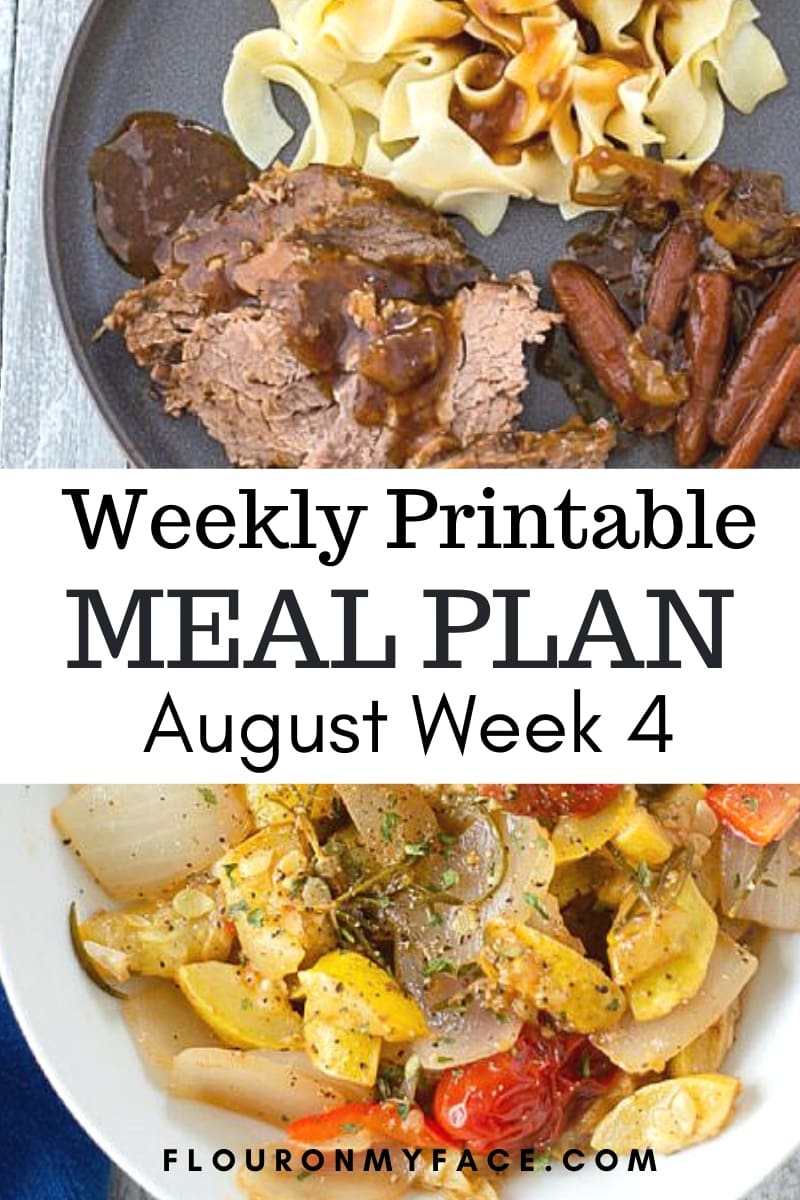 August Meal Plan Preview