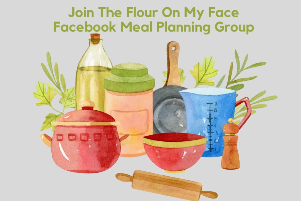 Flour On My Face Meal Planning Group Invite