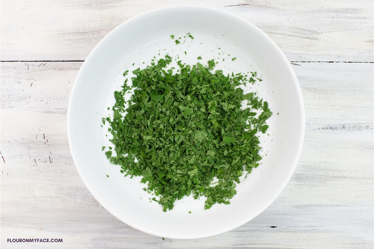 How To Dehydrate Parsley Flour On My Face