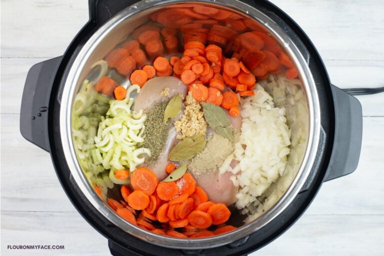 Instant Pot Chicken Barley Soup Flour On My Face