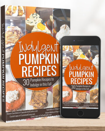 Preview image of the 30 Indulgent Pumpkin Recipes eBook cover