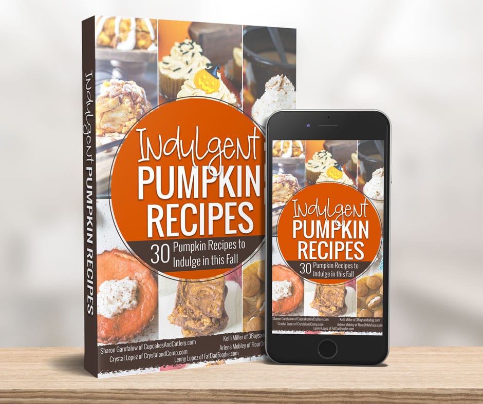 Preview image of the 30 Indulgent Pumpkin Recipes eBook cover