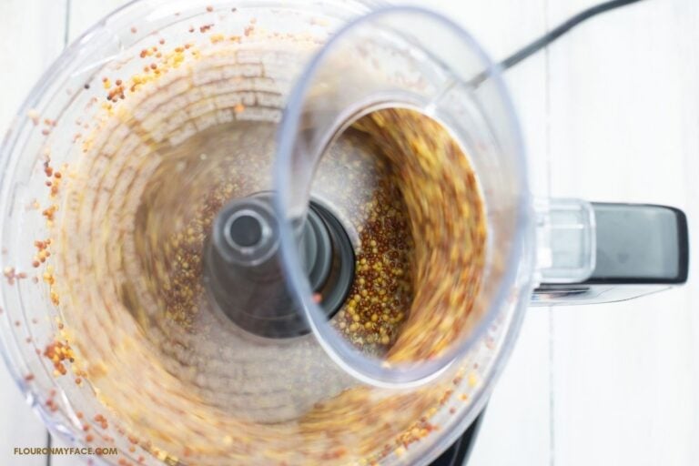 Whole Grain Dijon Mustard Flour On My Face