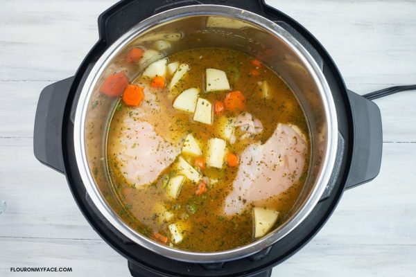 Creamy Instant Pot Chicken Stew - Flour On My Face