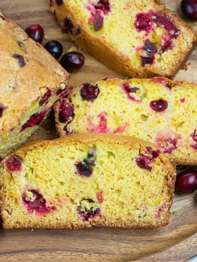 The Best Cranberry Bread Ever