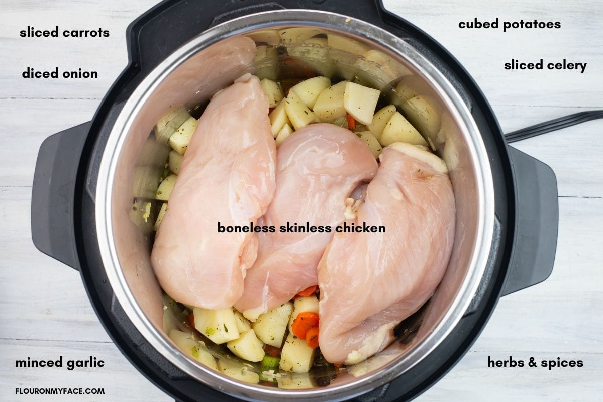 Pressure cooker boneless outlet chicken breast and potatoes