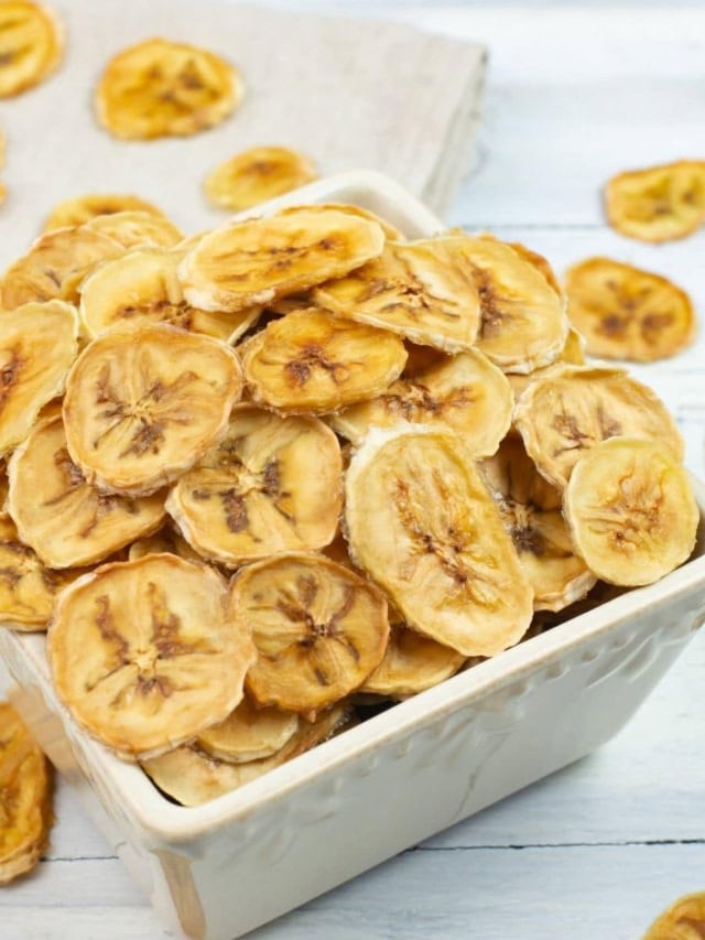How to Dehydrate Banana Chips