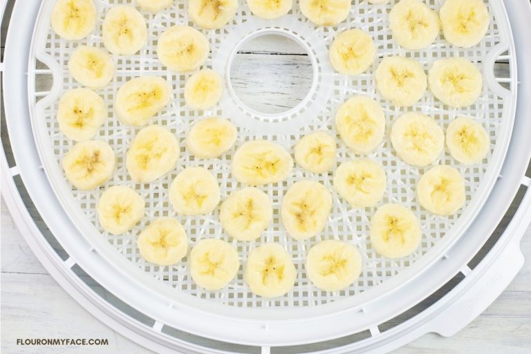 How to Dehydrate Banana Chips Flour On My Face