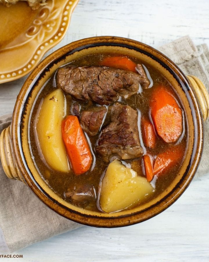 Crock Pot Smoked Barbecue Beef Brisket Flour On My Face