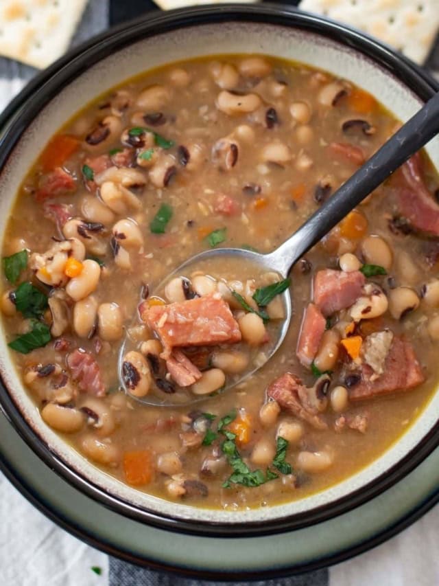 Instant Pot Black-Eyed Peas To Bring Luck In The New Year