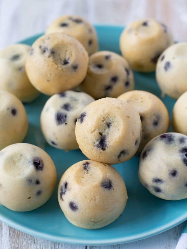 Instant Pot Blueberry Muffin Bites