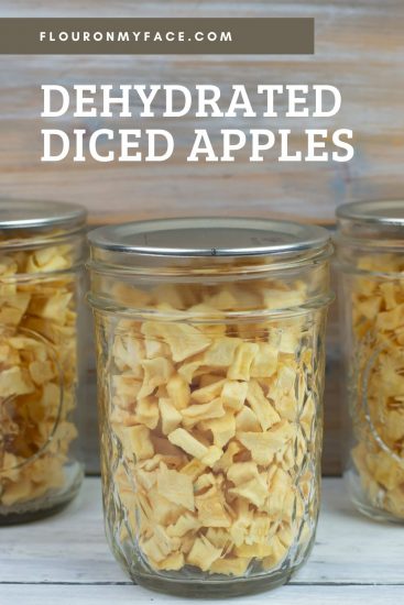 How To Dehydrate Diced Apples - Flour On My Face