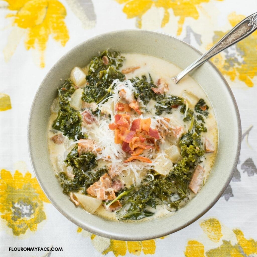 Copycat Crock Pot Zuppa Toscana Soup - Flour On My Face