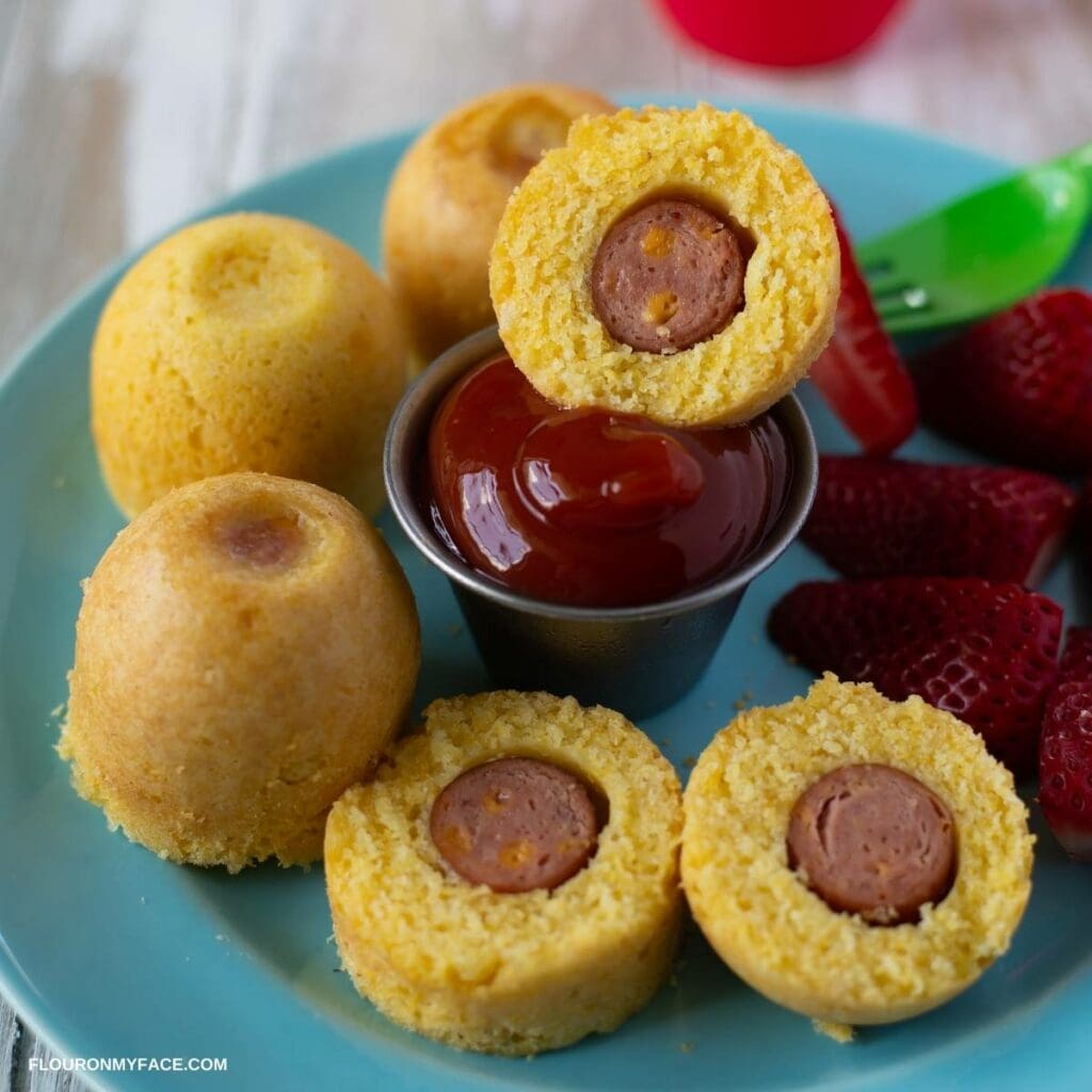 Instant Pot Corn Dog Bites Flour On My Face