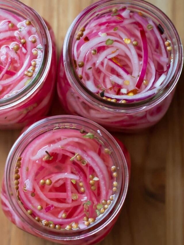 10-Minute Quick Pickled Red Onions