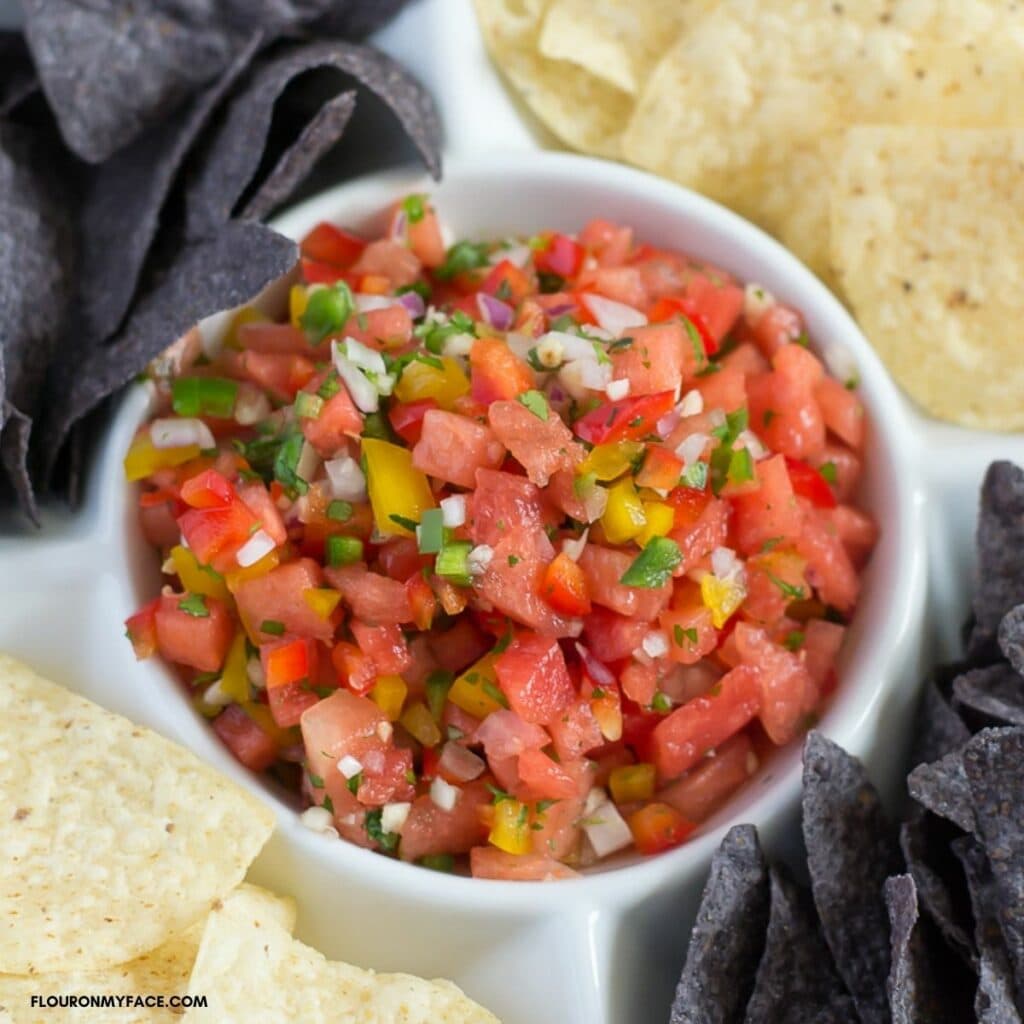 Watermelon Salsa - Flour On My Face