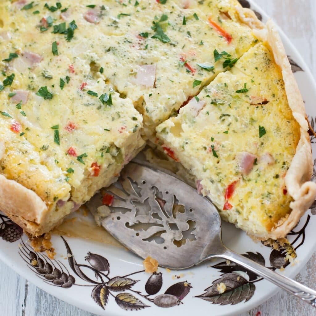 Fluffy Egg Crock Pot Breakfast Quiche Recipe - Flour On My Face