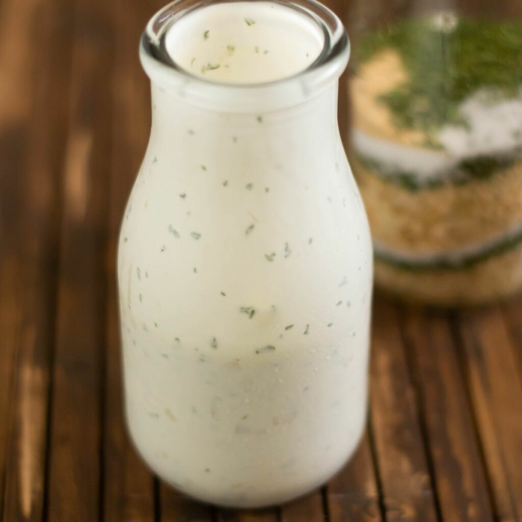 Homemade Buttermilk Ranch Dressing Flour On My Face