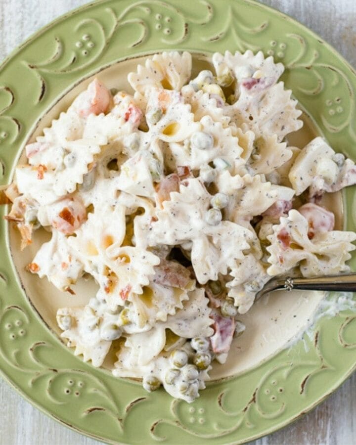 Sour Cream Cheddar Pasta SaladFlour On My Face