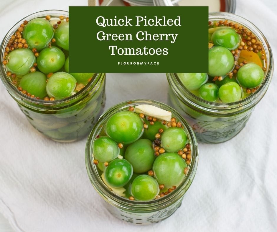 Green Cherry Tomato Lemongrass Pickle Recipe - Viet World Kitchen