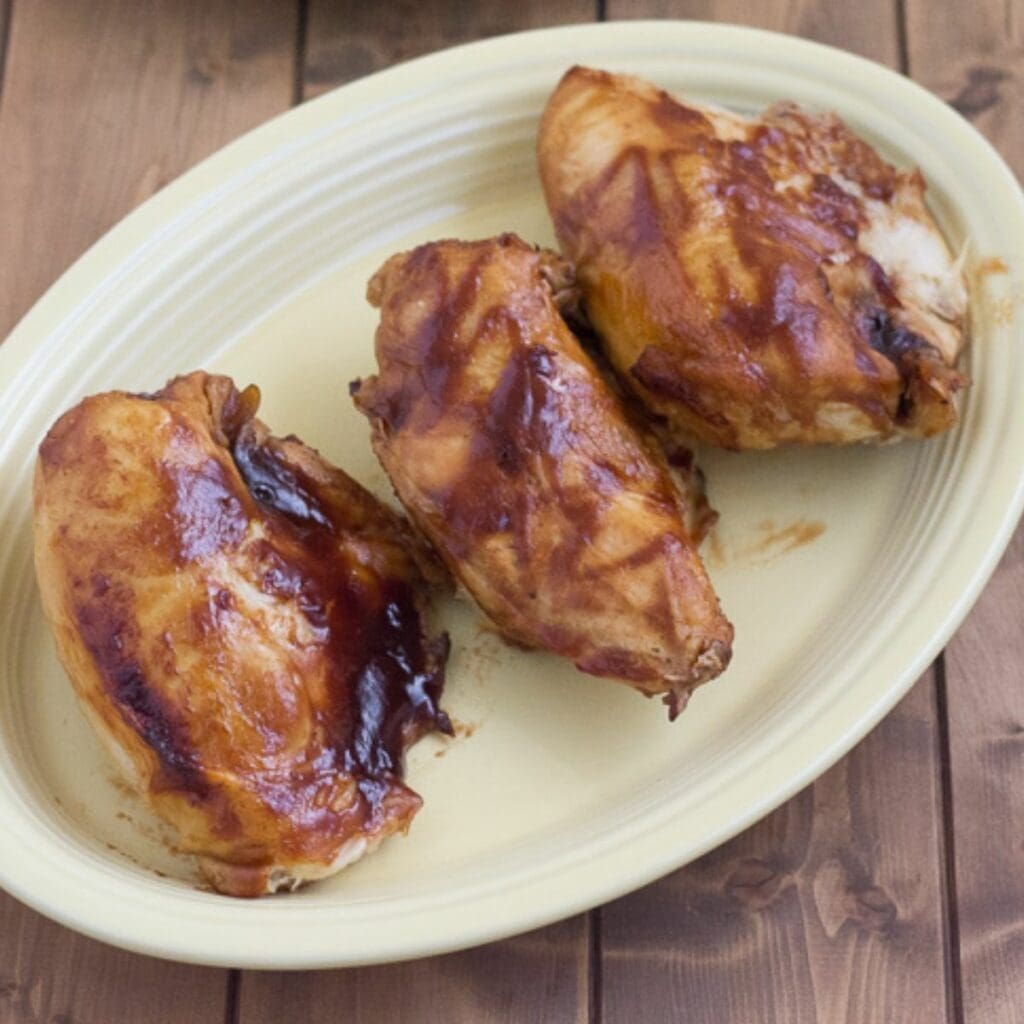 Easy Crock Pot BBQ Chicken - Flour On My Face