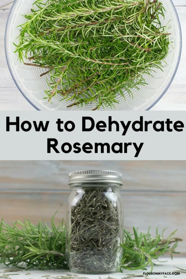 How To Dehydrate Rosemary Flour On My Face